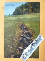 Im Schützengraben, Gernzbesetzung 1914