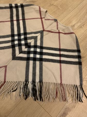 Burberry Poncho, 100%Lammwolle