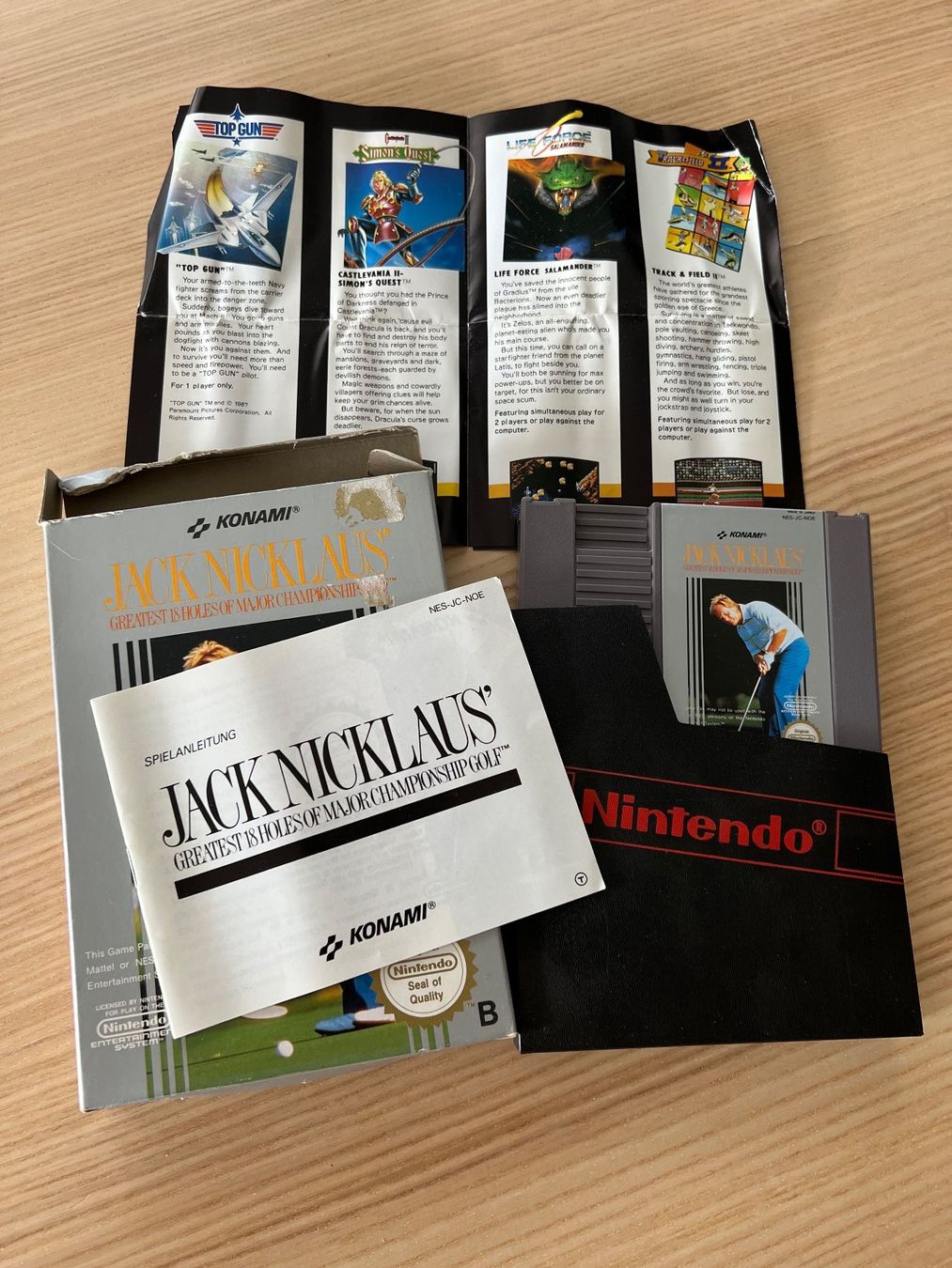 Giochi: Jack Nicklaus Golf, Nintendo NES, Komplett – Usato da Männedorf venduto da Armando76 2