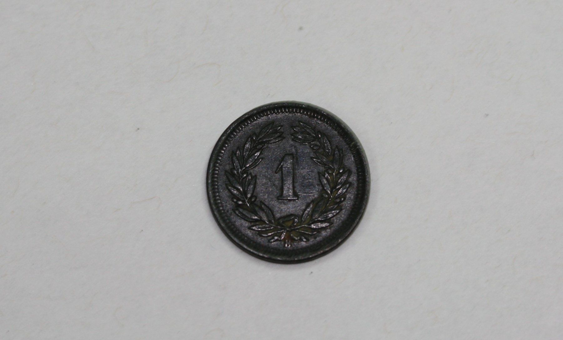 Toutes les monnaies: 1 Rappen 1914 – Neuf (Voir description) à Chur par Invinoveritas