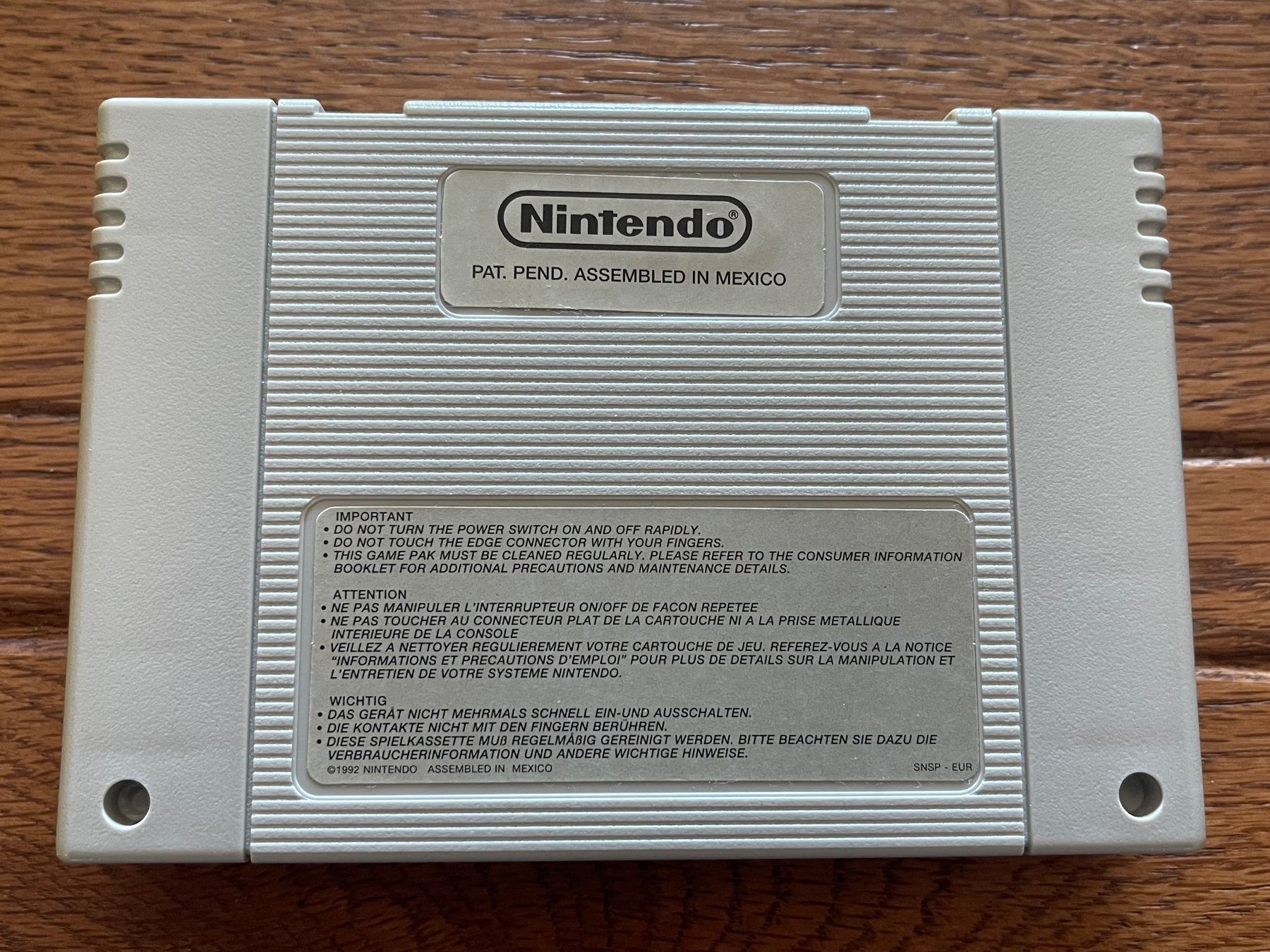 Nintendo Giochi: Super Nintendo SNES NBA Jam - Klassiker – Usato da Zuerich venduto da Dorsi 1