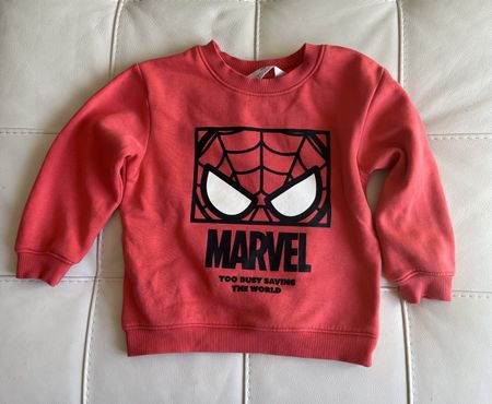 Roter Spiderman “Marvel” Pullover, Gr.98/104