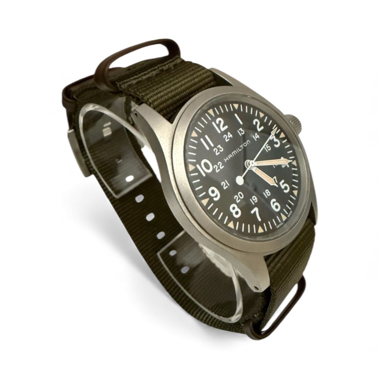 Hamilton Orologi: Hamilton Khaki Field Mechanical 38 – Usato da Gland venduto da AlpineTime_CH