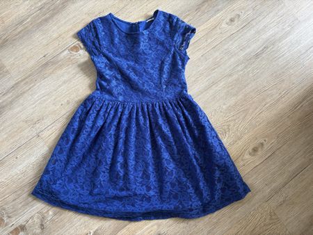 Festkleid vintage -Spitzen - Gr 8/9J