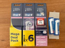 Elektrische Ersatz Zahnbürsten Oral B 8stk