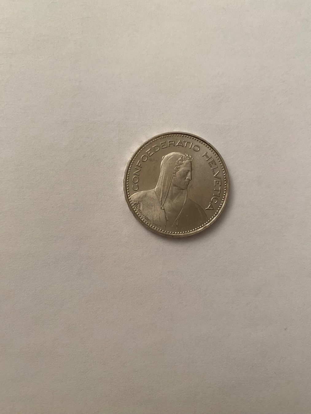 Tutti le monete: Rare 5.- fr 2008 C-N faible tirage – Usato da Corsier-sur-Vevey venduto da Ginoarturo 1