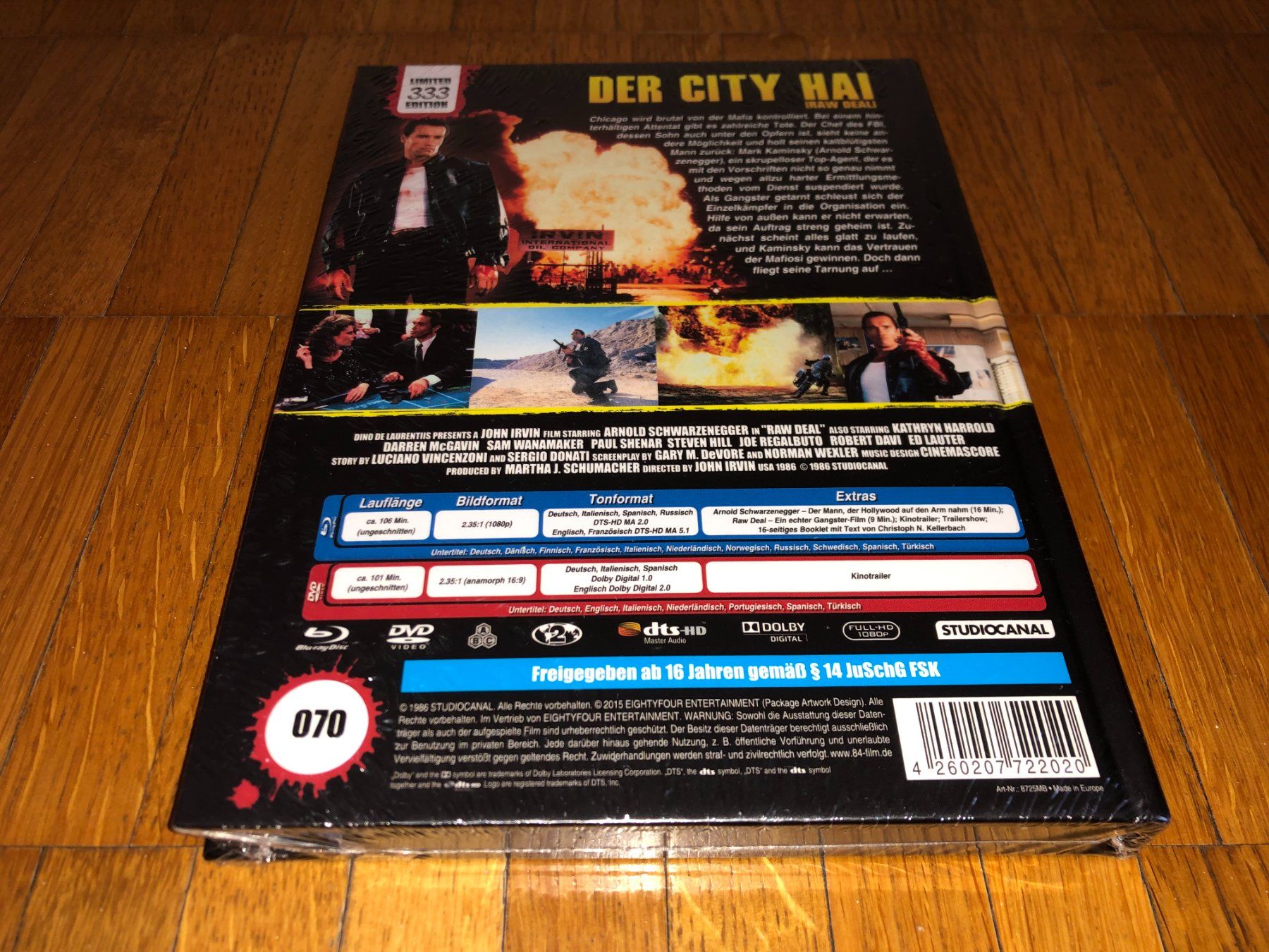 Tutti i DVDs: Der City Hai - MEDIABOOK - B - UNCUT – Nuovo e nell'imballaggio originale da Basel venduto da havsok 1