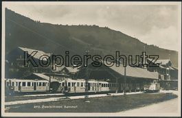 BE Zweisimmen - Bahnhof - Bahn MOB