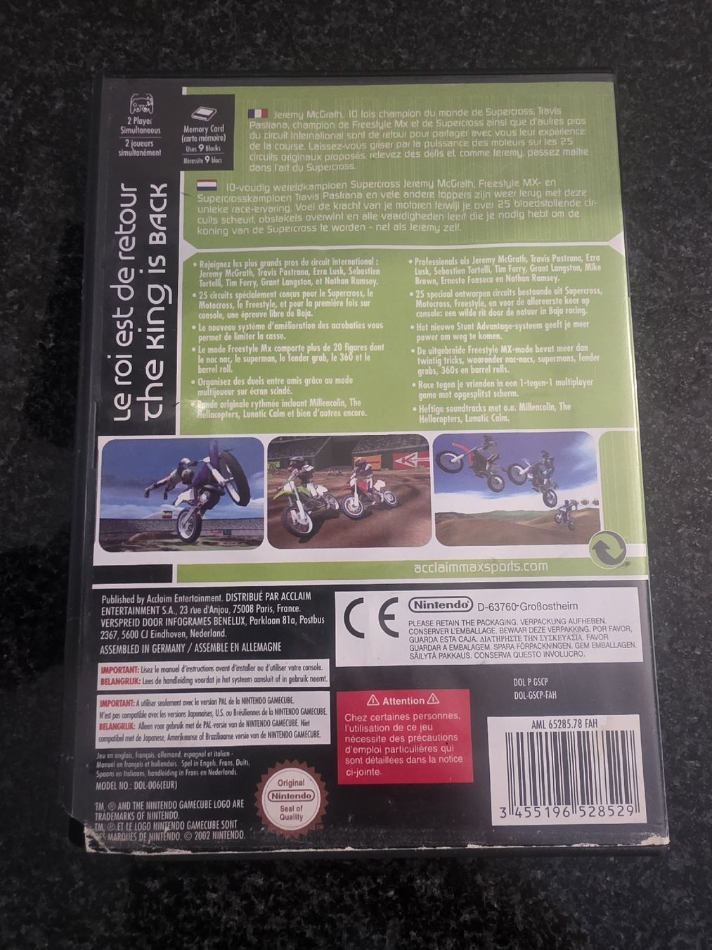 Giochi: Jeremy McGrath Supercross World Gamecube – Usato da Chavornay venduto da Crash37 1