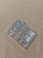 Nail Art Steine und Charms Schmetterlinge Klar Neu