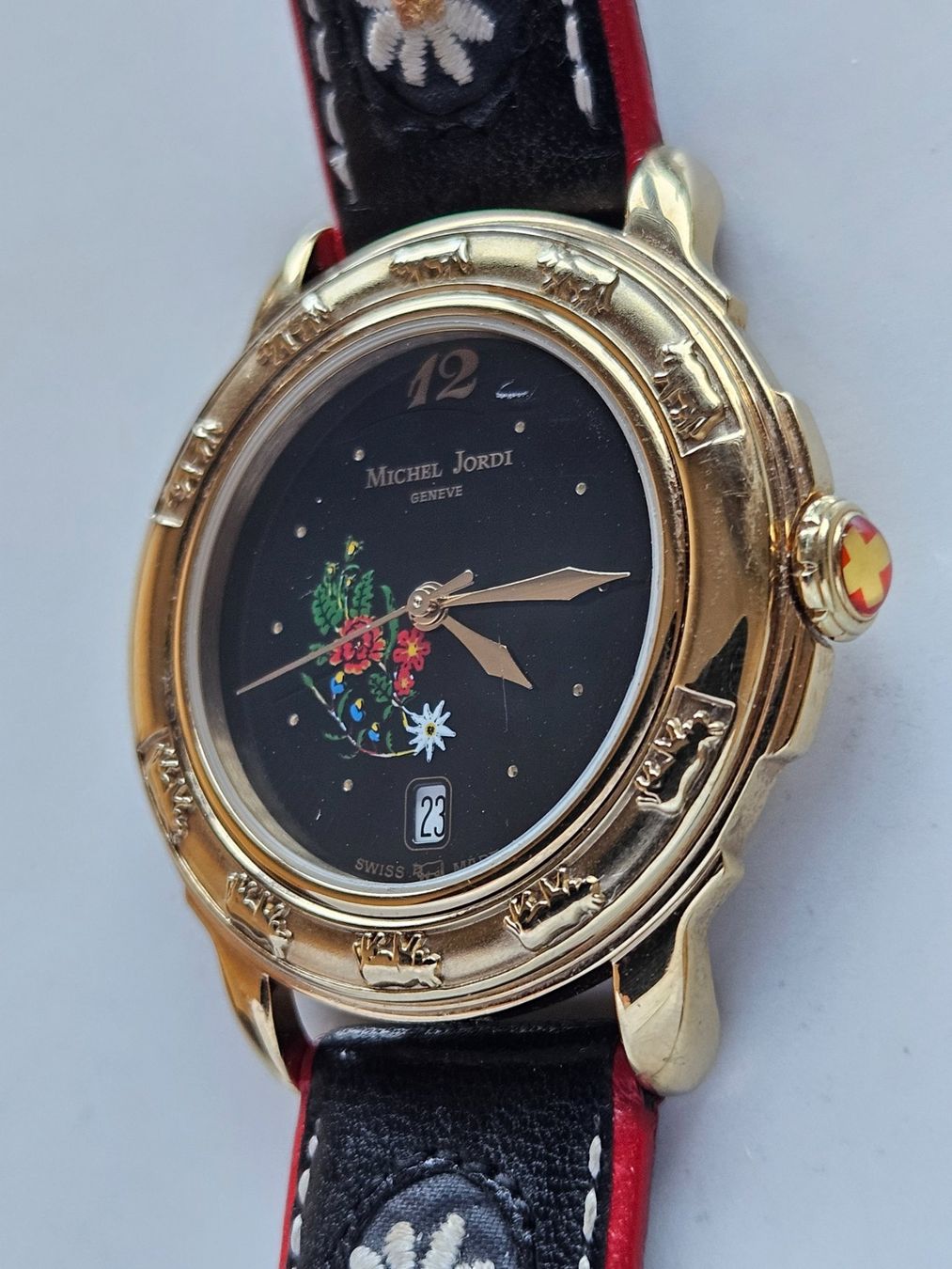 Michel Jordi Orologi: 262 Michel Jordi Date Quartz – Usato da Berikon venduto da mmm21 2