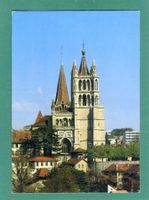 Lausanne, La Cathédrale, 1982, gelaufen, Grossformat