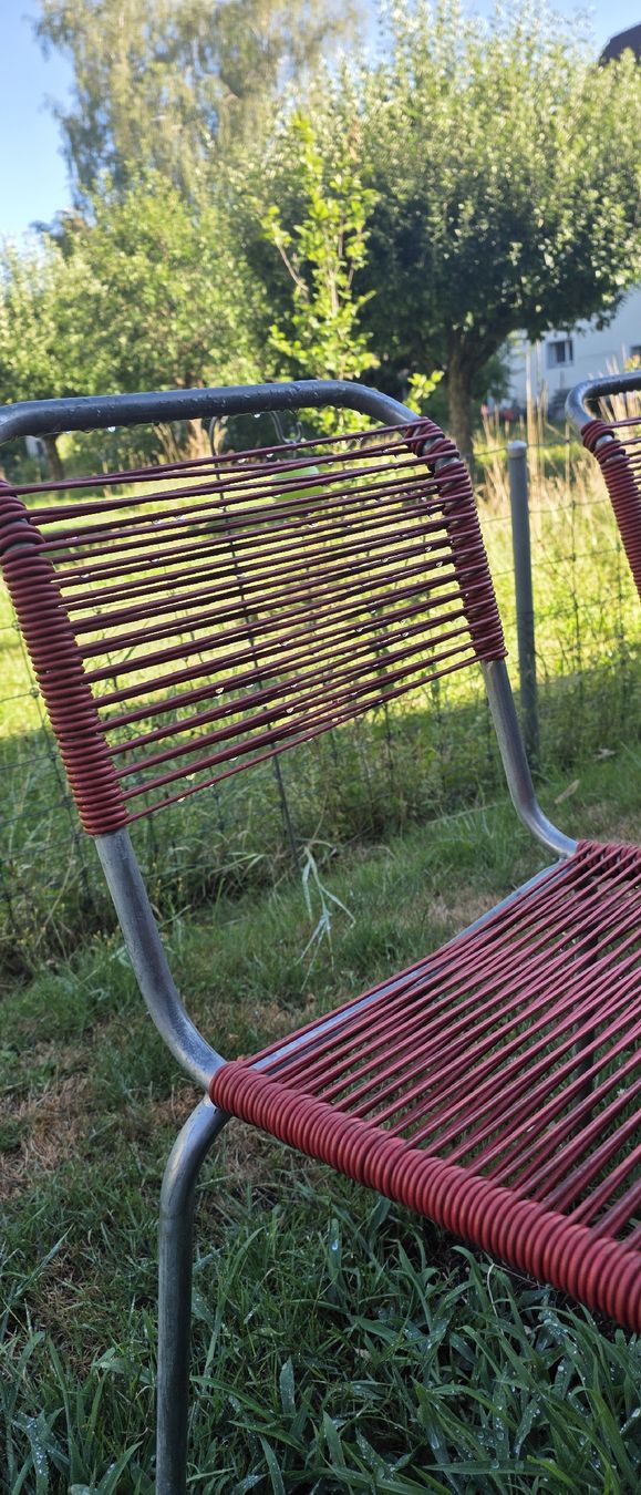 Schaffner Stühle: 2 Klassiker Schaffner Stuhl Vintage Spaghetti – Gebraucht aus Riedikon von Winter21. 4