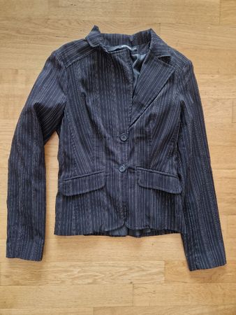 Veste rayée Tally Weijl noire et blanche, taille xs