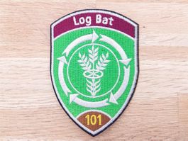 Badge Log Bat 101 braun