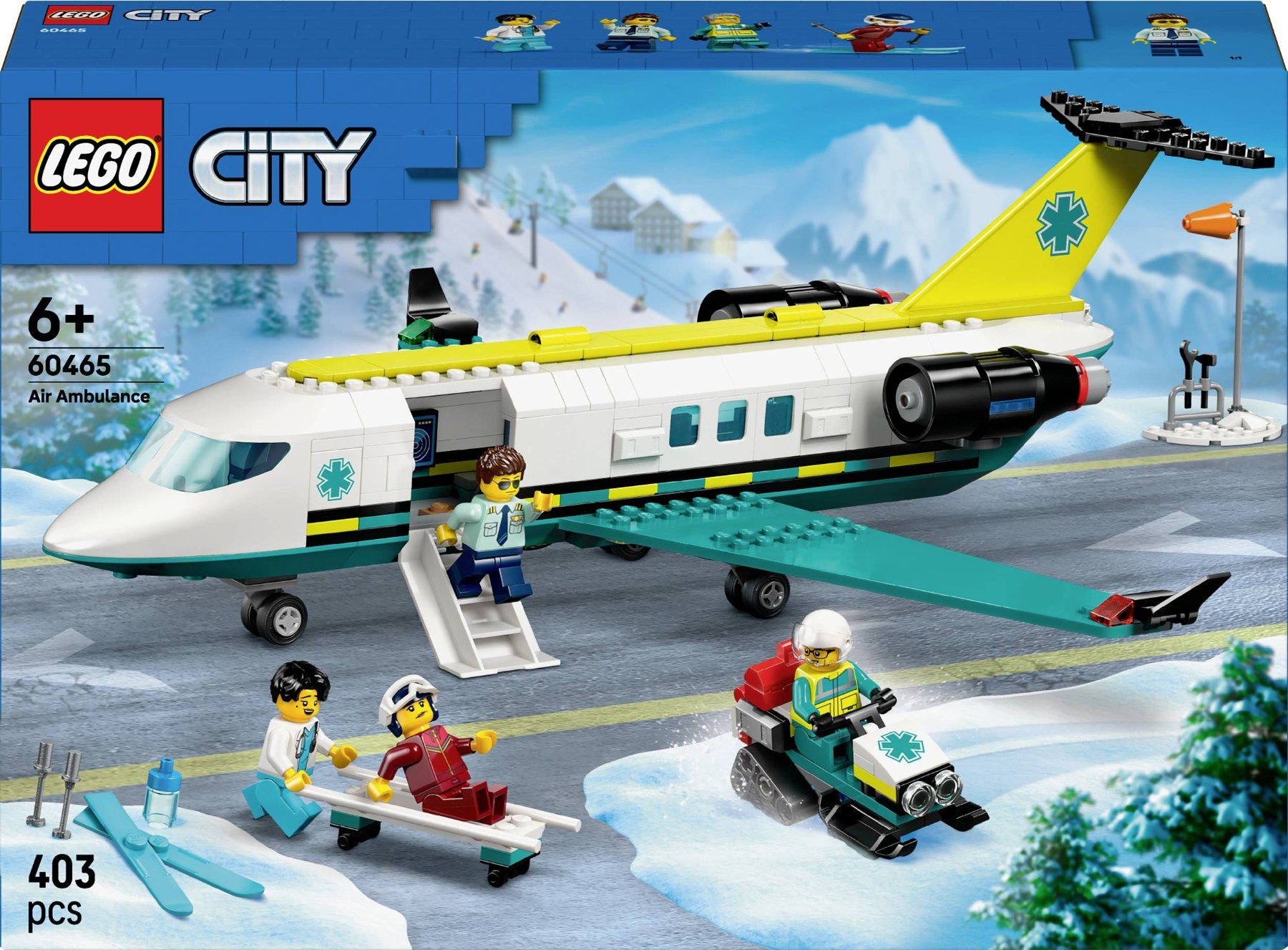 Lego Giocattoli: LEGO City 60465  Notfallrettungsflugzeug – Nuovo e nell'imballaggio originale da Winterthur venduto da mathis-spielsteine