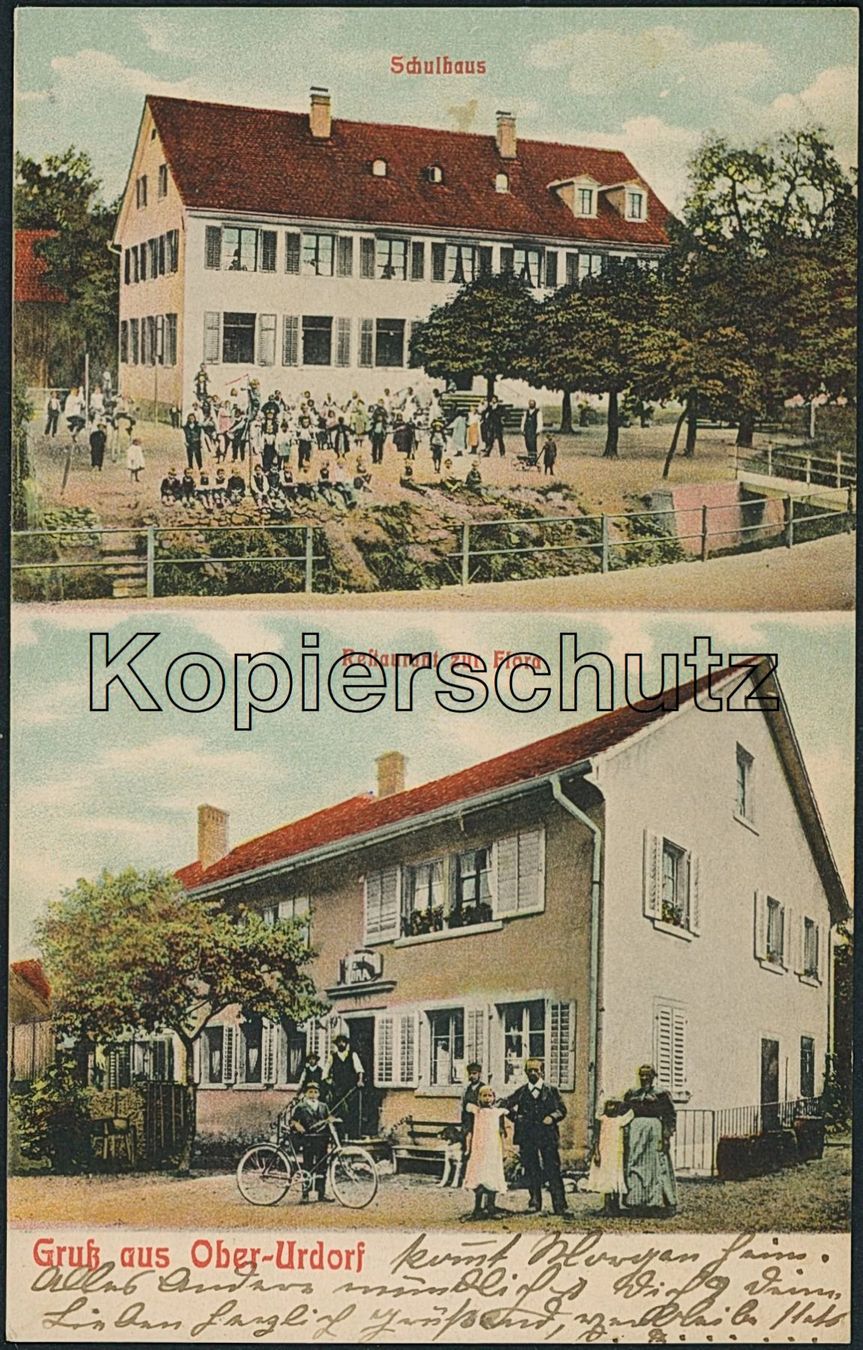 Cartoline postali: ZH Oberurdorf - Urdorf – Usato da Schindellegi venduto da dolpitz