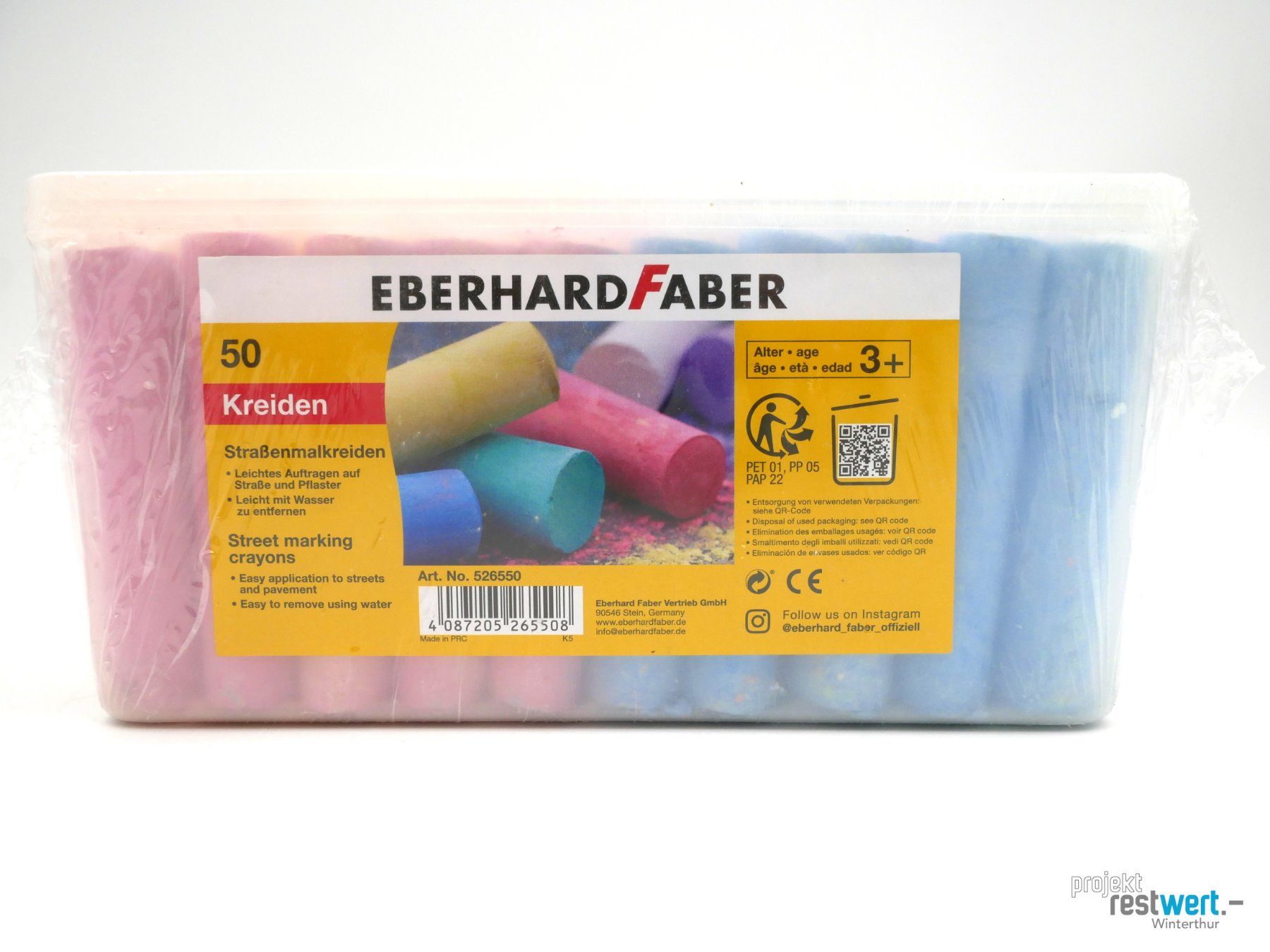 Colori: EBERHARD FABER - Strassenmalkreiden – Nuovo e nell'imballaggio originale da Winterthur venduto da Restwert_Winterthur