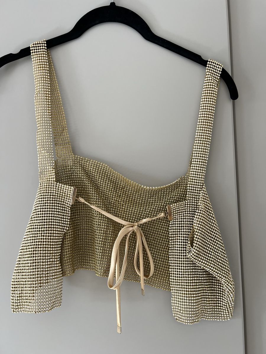 Top: Diamond sparkly top  – Usato da Zollikon venduto da jud_cmm9 3