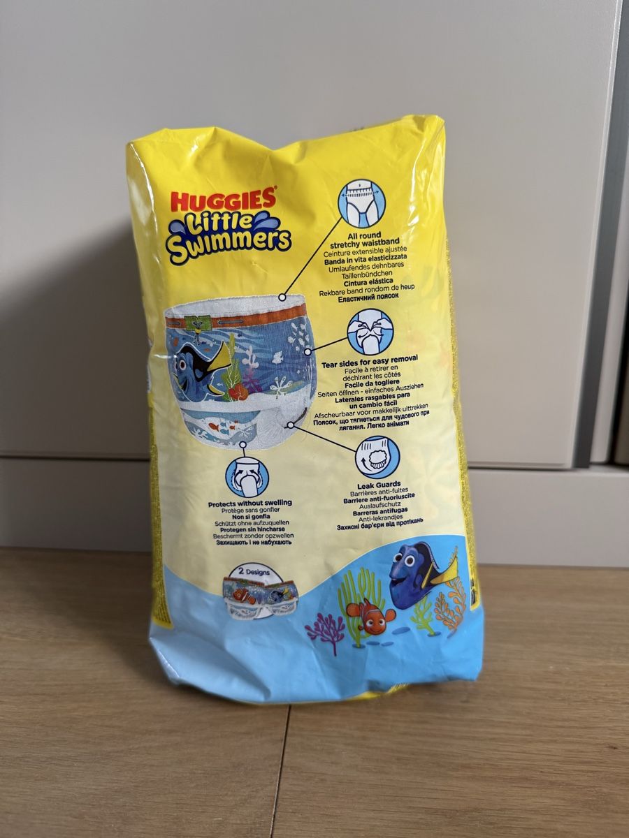 Huggies Secchi per pannolini & Pannolini: Couche de piscine Huggies taille 5 - 6  – Nuovo e nell'imballaggio originale da Vésenaz venduto da mar_xpz7 1