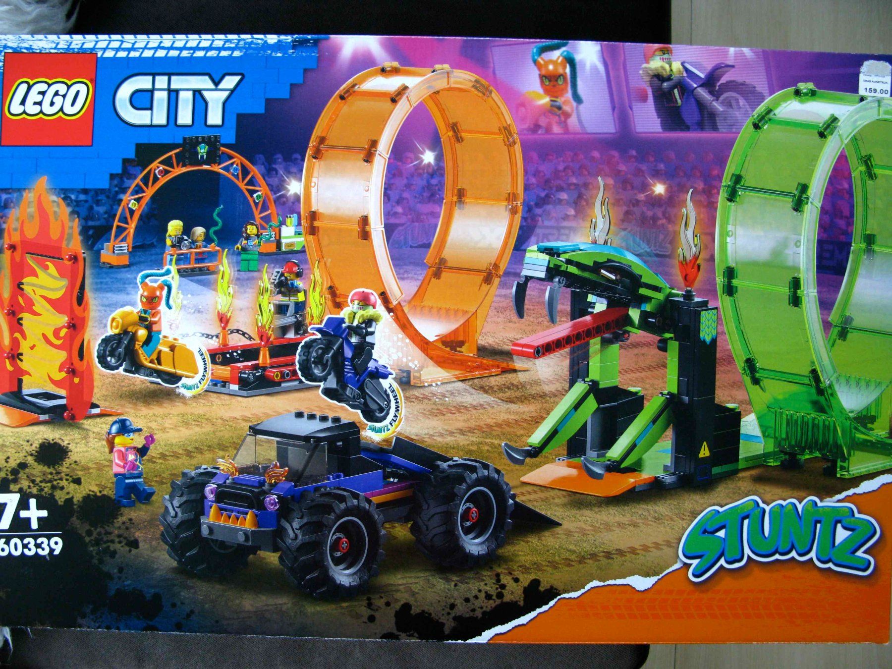 Lego Kit di costruzioni: Lego City 60339 Stuntz Looping  NEU – Nuovo e nell'imballaggio originale da Samstagern venduto da Betscha