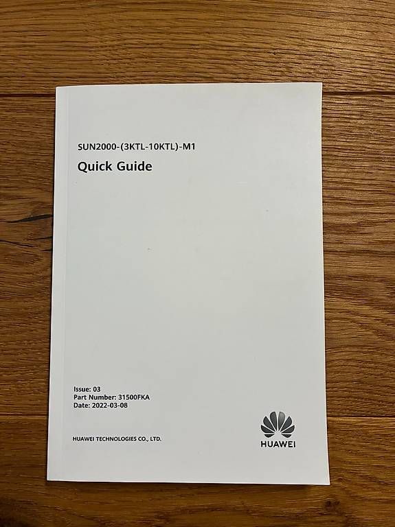 Inverter: Huawei SUN2000-10KTL-M1 Wechselrichter  – Usato da Möhlin venduto da Badehase 2
