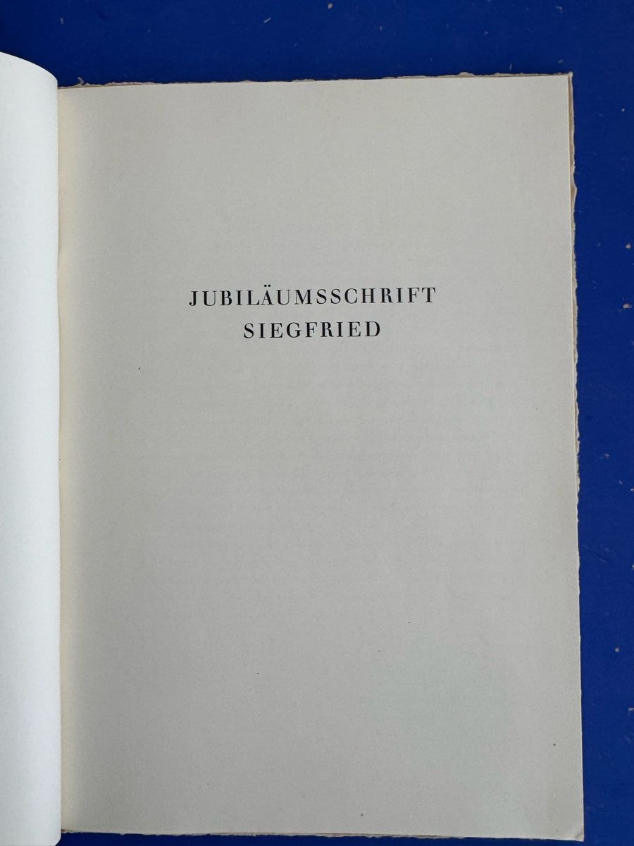 Bücher: 75 Jahre Siegfried. Jubiläumsschrift 1948 – Gebraucht aus Adliswil von buch_und_kunst 2