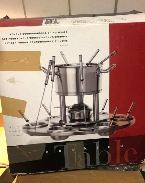 Fondue Bourguignonne / Chinoise Set Kaufen auf Ricardo