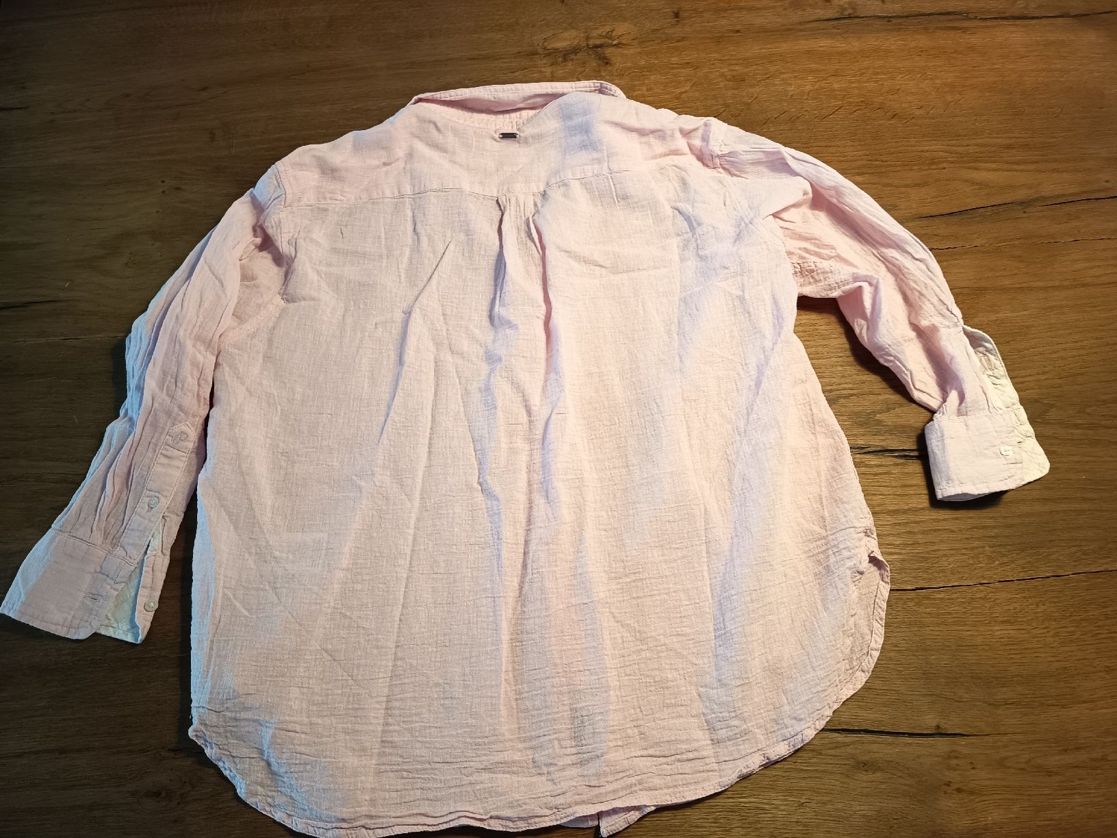 Pepe Jeans Camicette: Pepe Jeans Bluse Leinen-Mix hellrosa Gr. XL – Usato da Belp venduto da lamadefi12 4
