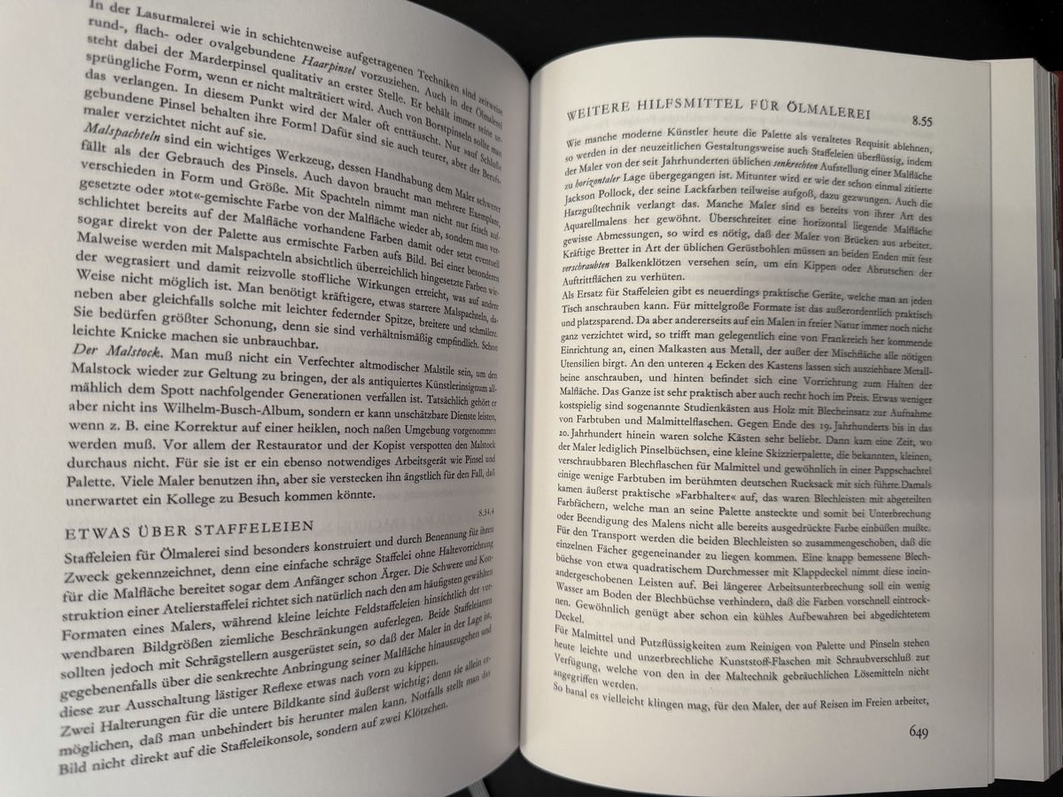Libri: Werkstoffe und Techniken der Malerei Buch – Usato da Pfäffikon ZH venduto da lenaviktoria 3