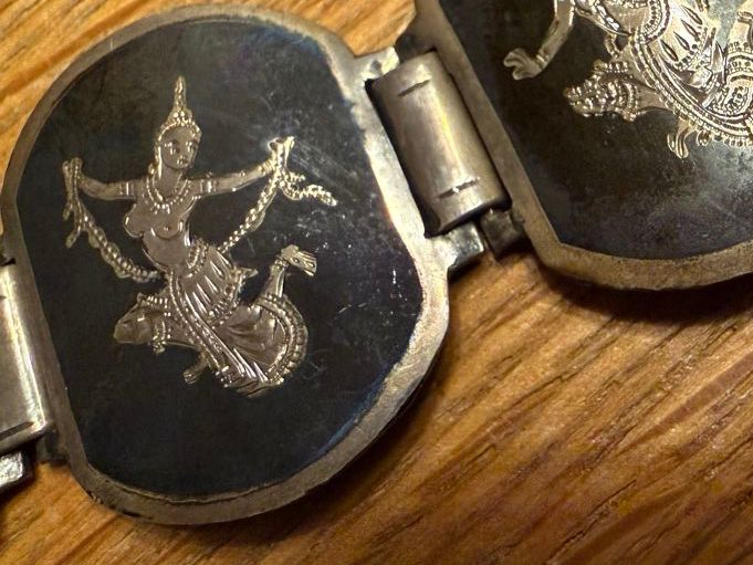 Armbänder & -reifen: Armband 800 Silber mit Chinesischen Figuren. – Gebraucht aus Goldach von Messerguru 4