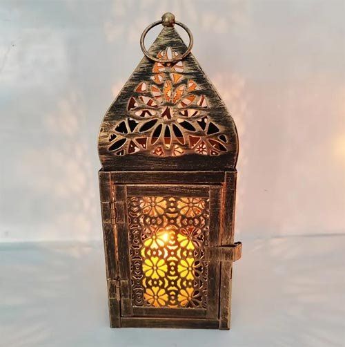 Lanterne: Marokkanische Metalllaterne – Nuovo e nell'imballaggio originale da Liestal venduto da OMAROSHOP 3