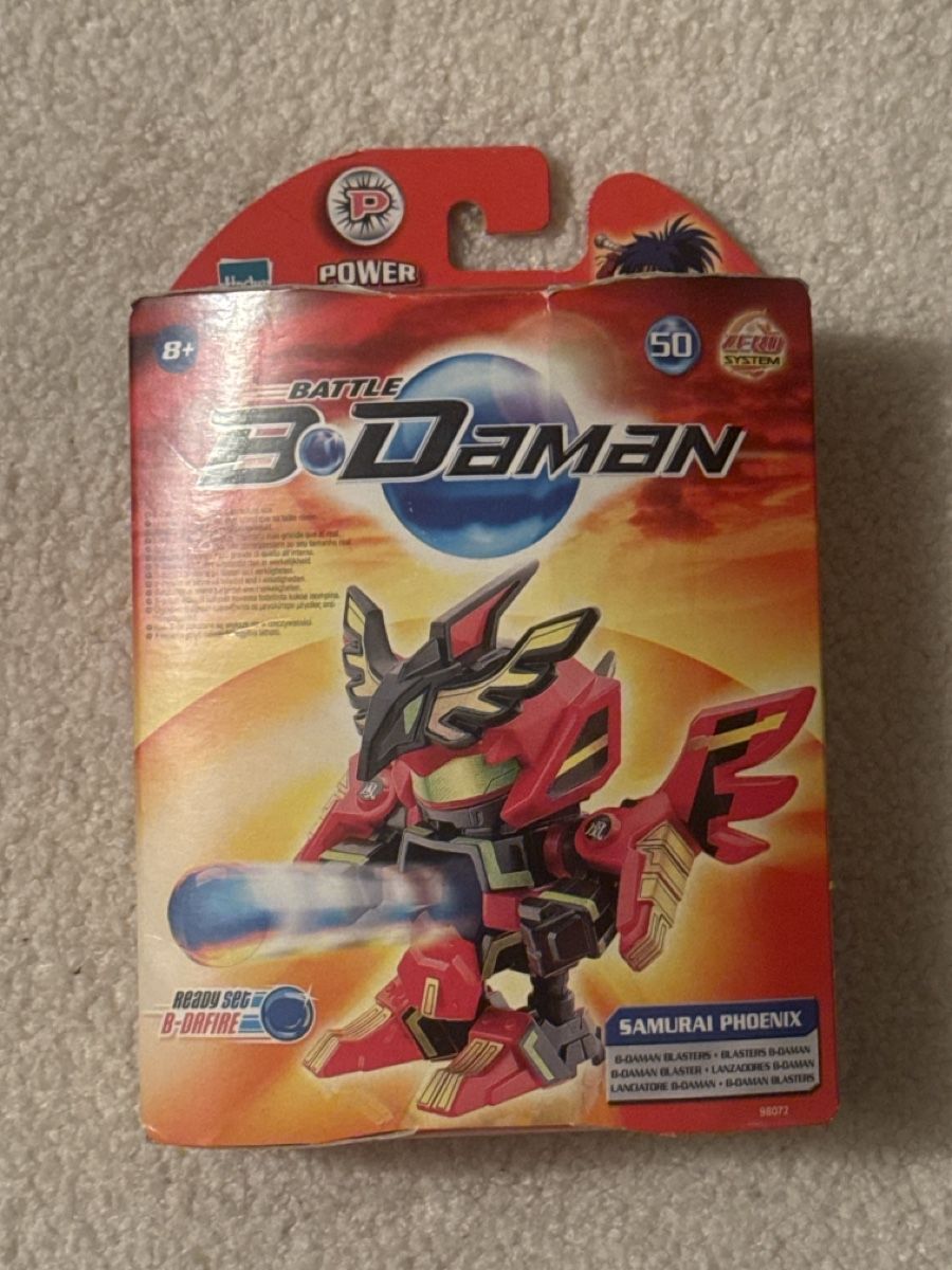 Hasbro Giocattoli: BATTLE B-DAMAN Samurai Phoenix 50 System NEUF – Nuovo e nell'imballaggio originale da Vevey venduto da luc_b862