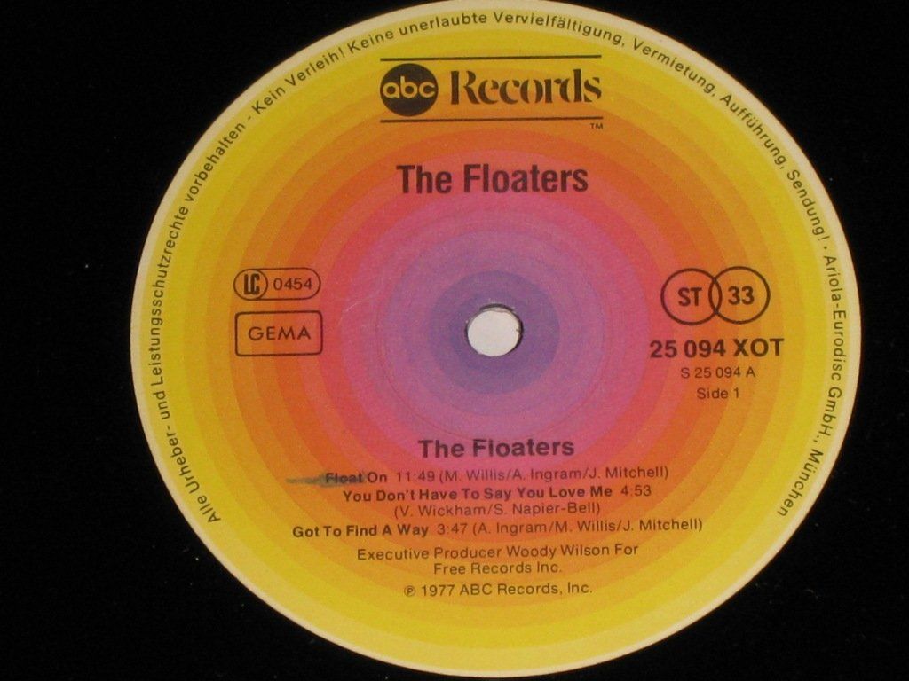 Dischi in vinile: LP - THE FLOATERS – Usato da Steckborn venduto da Quo7 1