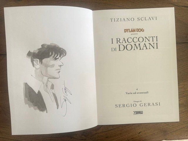 BD: DYLAN DOG CON FIRMA E DISEGNO ORIGINALE – D'occasion à Davesco-Soragno par kappas 1