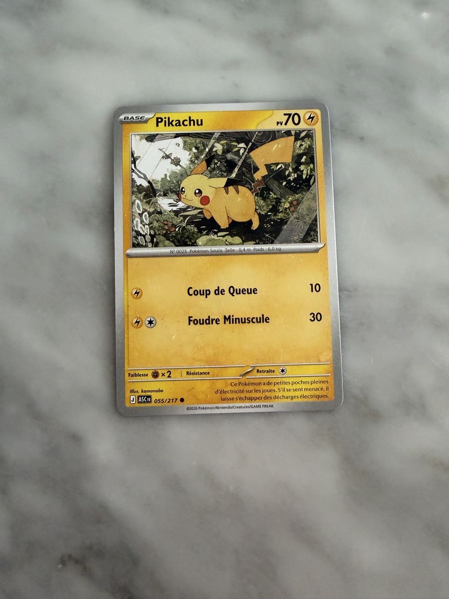 Pokémon Carte collezionabili: Pokémon Pikachu 055/217 (FR)  – Nuovo (secondo la descrizione) da Wetzikon ZH venduto da kev_2rhl 1