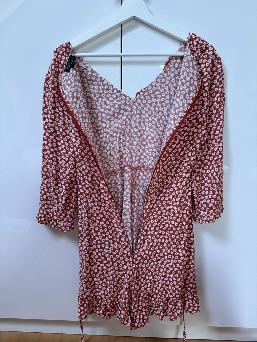 Topshop Tute: Topshop Jumpsuit rot/orange – Usato da Maisprach venduto da jokoundklaas 4