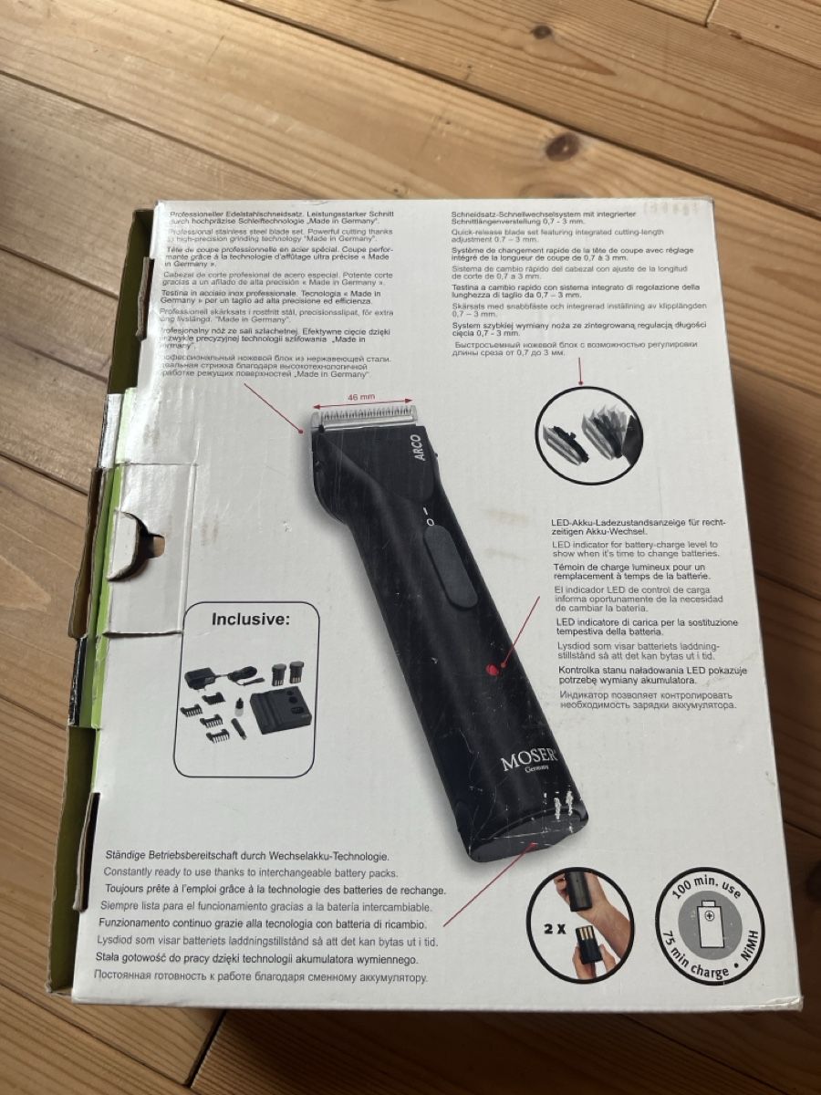 Prodotti per la cura & articoli per la pulizia: Moser Haar Clipper – Difettoso da Bärschwil venduto da yamaha022 3