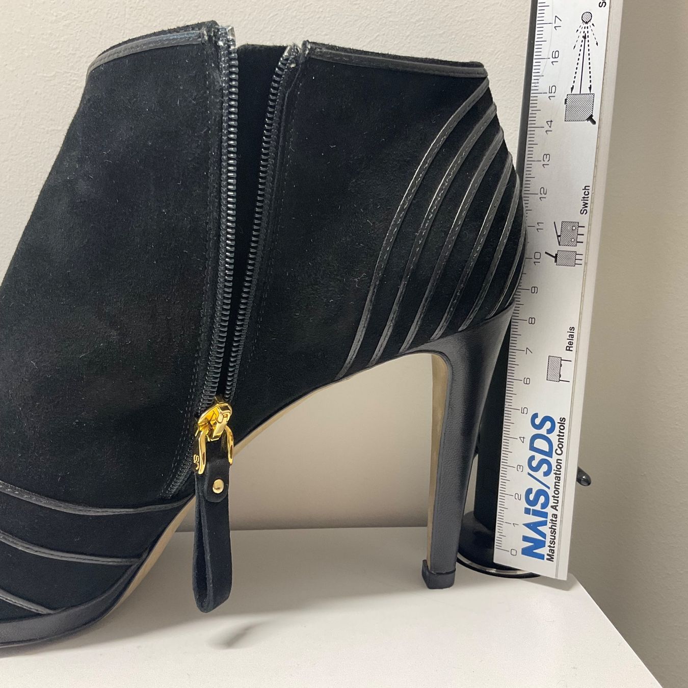Sergio Rossi Scarpe da donna: Sergio Rossi Stiefelette Wildleder/Leder – Usato da Wetzikon ZH venduto da coco8468 5