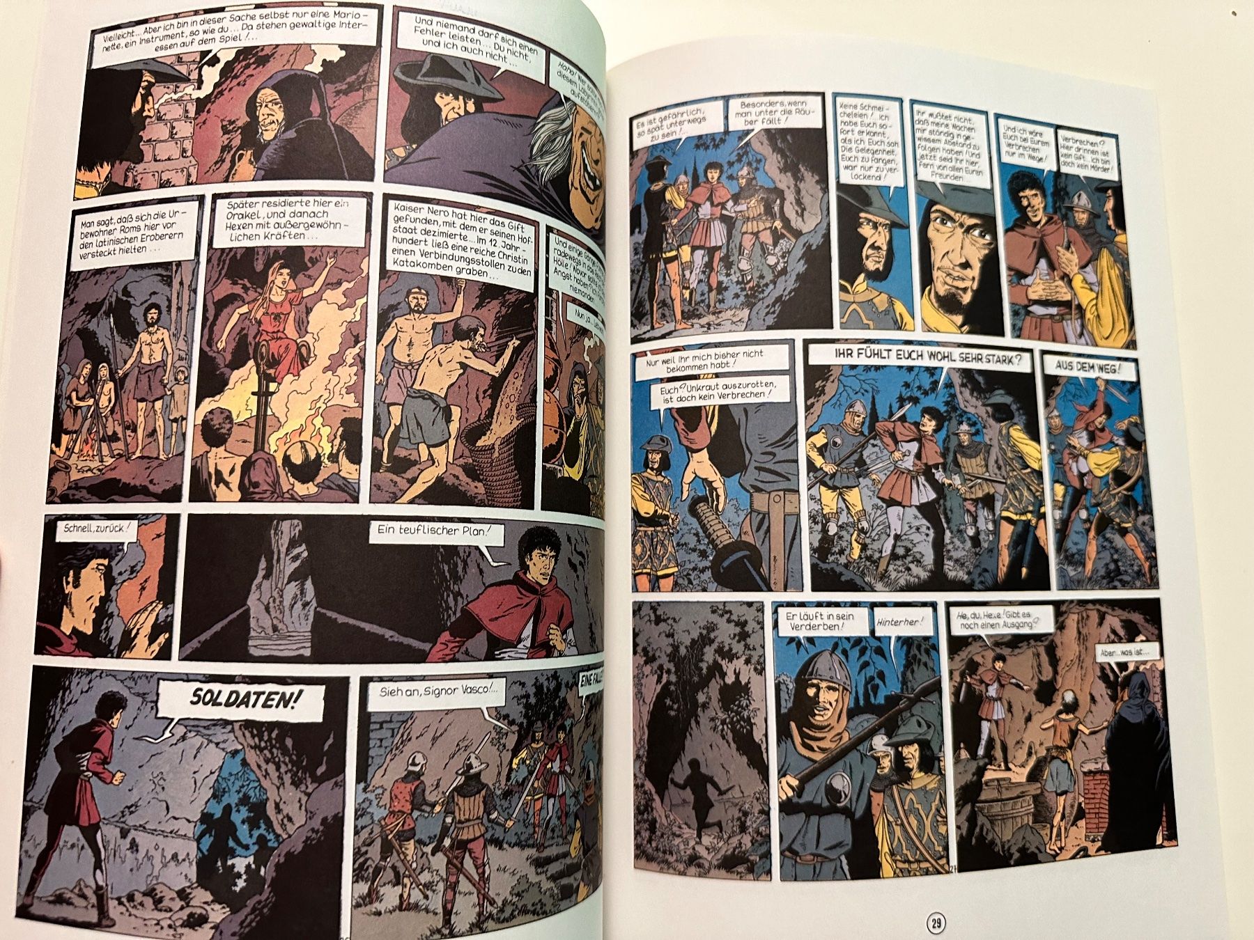 Fumetti: VASCO BAND 2 - EIN TEUFLISCHER PLAN - GILLES CHAILLET – Usato da Münsingen venduto da Ganjam 7