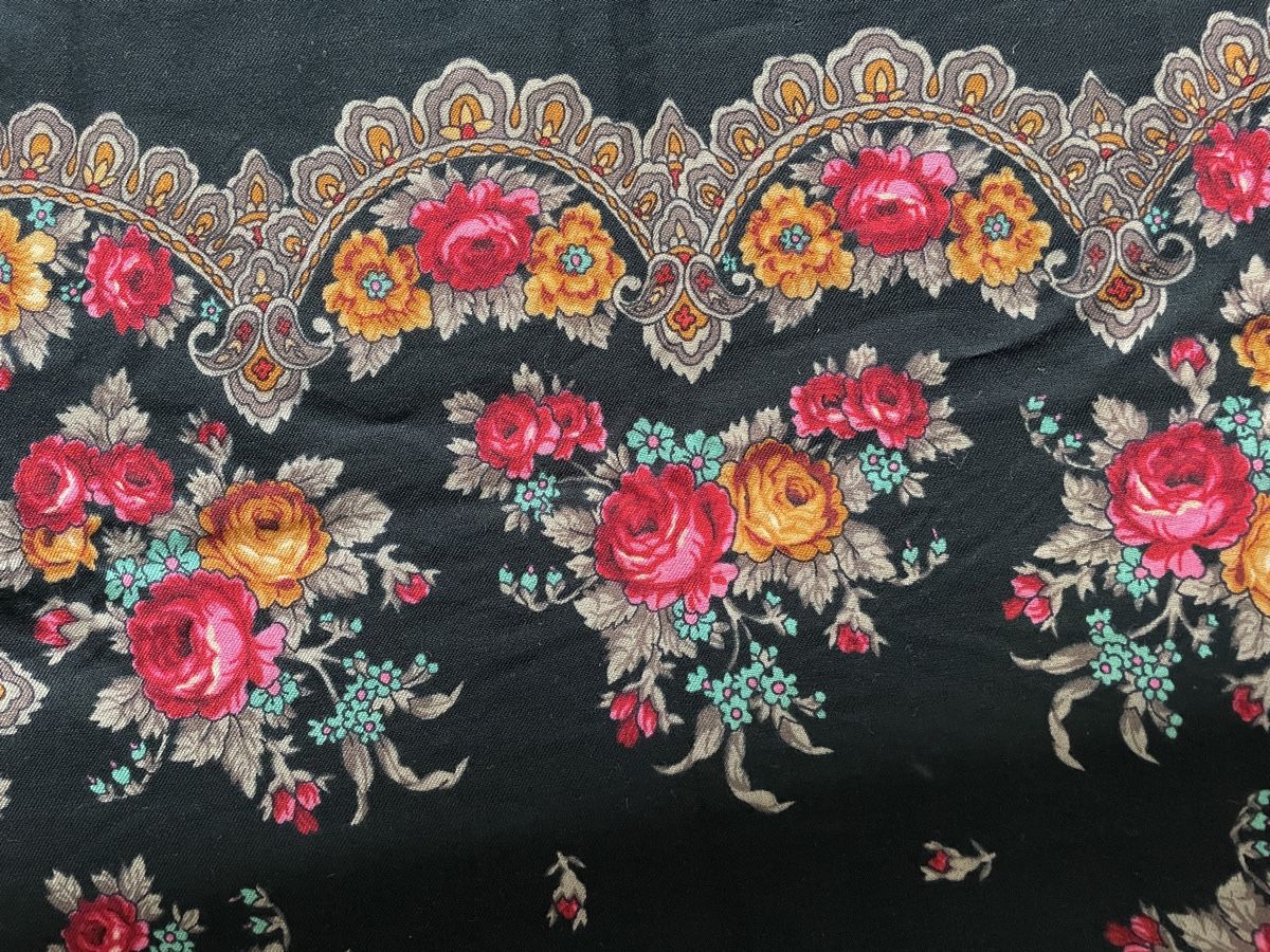 Foulard & Sciarpe: Tuch Schal Blumen – Usato da Zürich venduto da ehupp 3