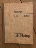 Rechnungsbüechli 60er Jahre