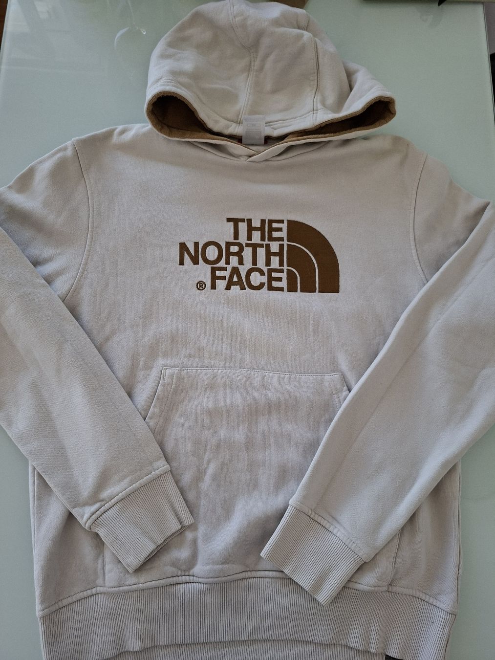 North Face Maglioni & Felpe: Sweat à capuche The North Face, beige, taille M, – Usato da Renens VD venduto da ser_j2fn