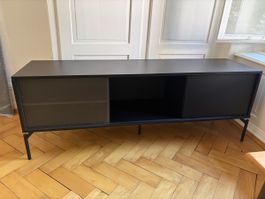 noo.ma Met TV-Board - 160cm Schwarz