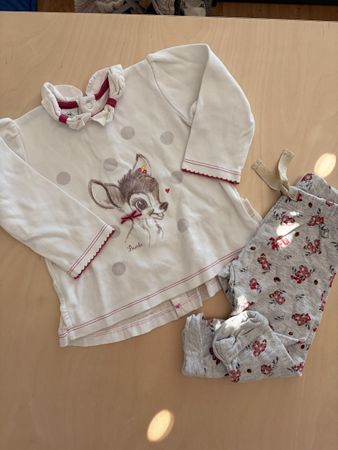 Ensemble bébé fille douillet Bambi Brums taille 74