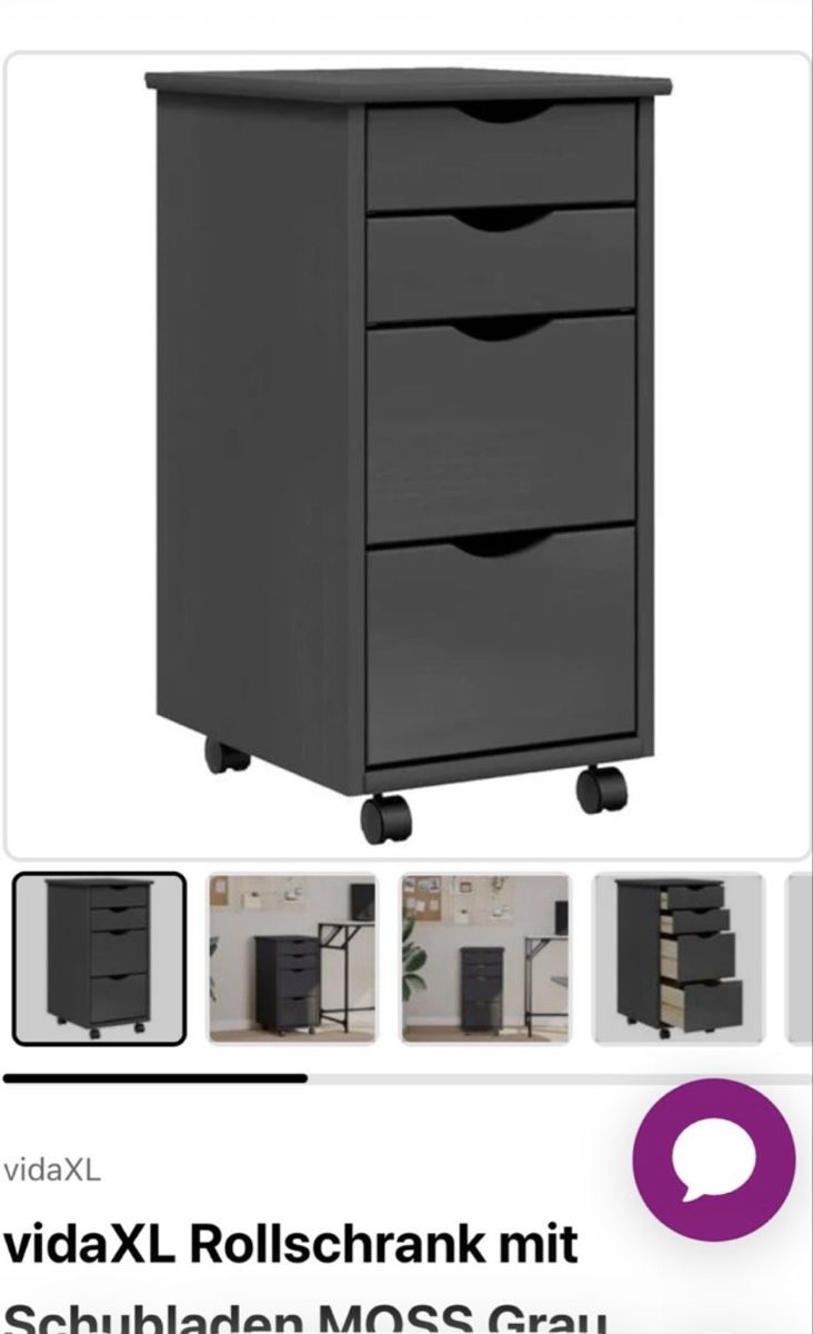 Armadi: Rollschrank grau neu – Nuovo e nell'imballaggio originale da Niederried b. Kall venduto da NicoleS25