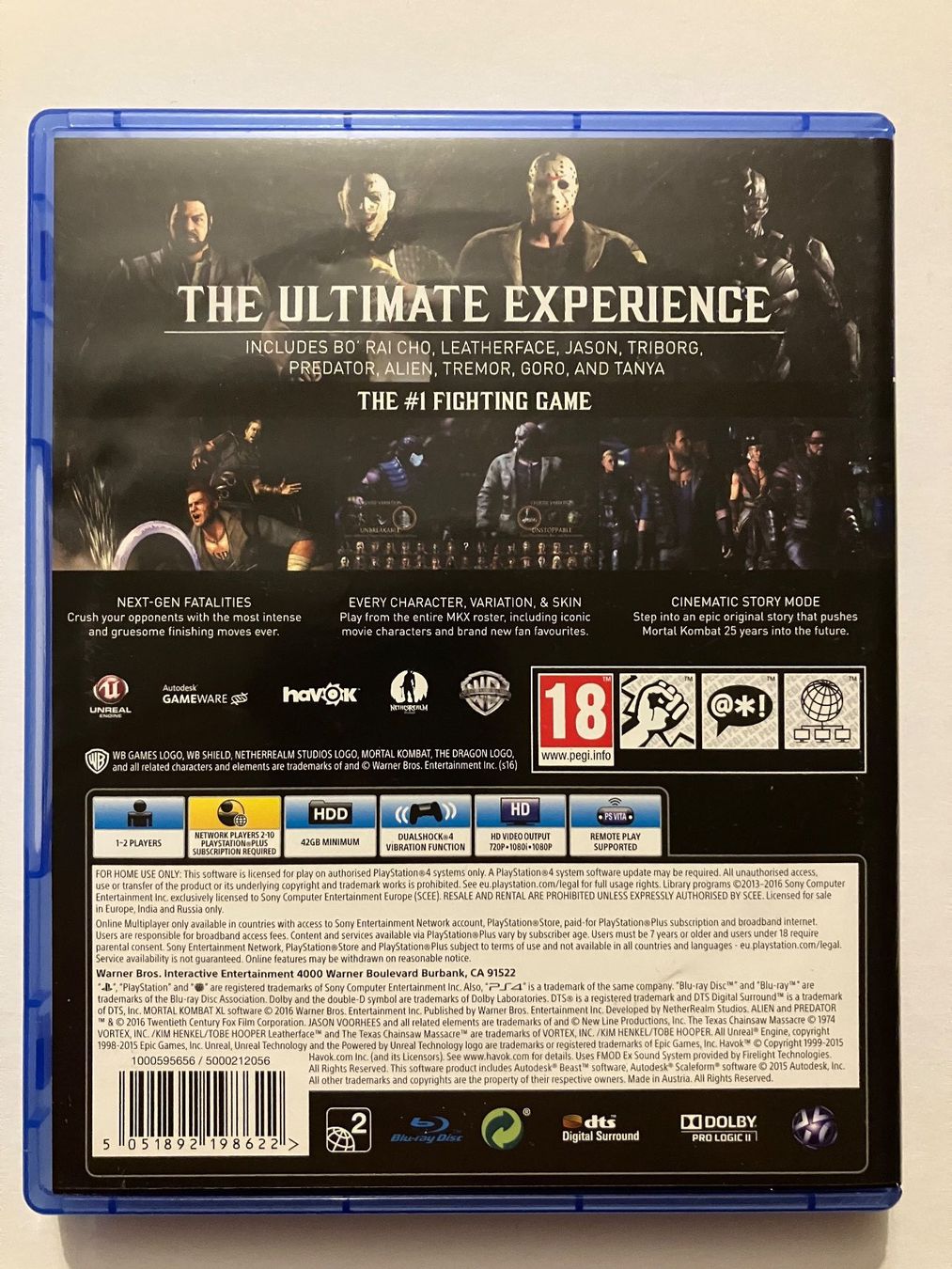 Sony Spiele: Mortal Kombat XL – PS4 – Gebraucht aus Ecublens VD von Lenordique 1