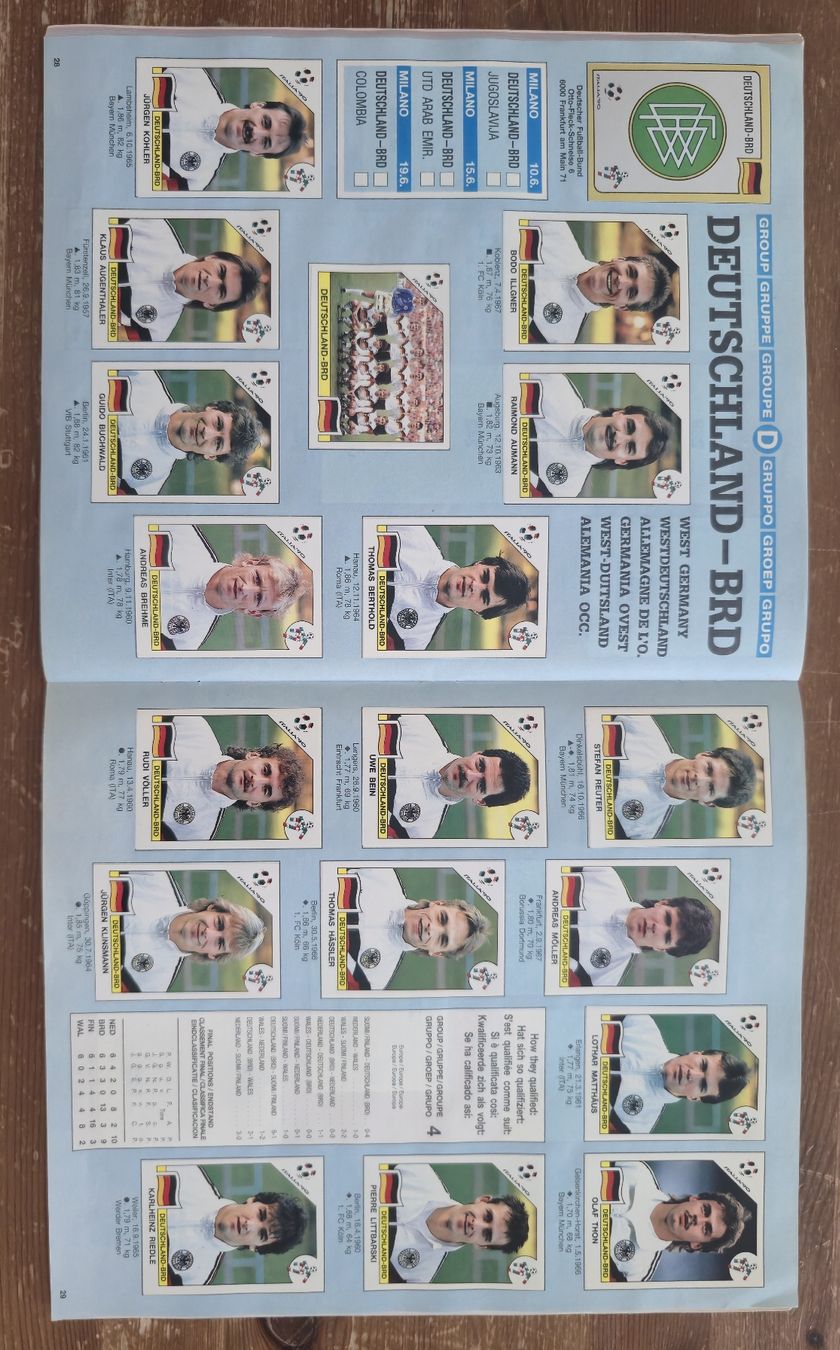 Panini Album: Album Panini Italia 90 Complet  – Usato da Courtion venduto da RuiBraga 7