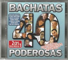 Various – 40 Bachatas Poderosas - 2 X CD