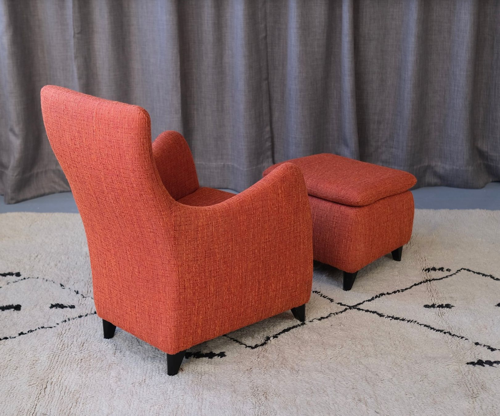Poltrone: Sessel Senta & Hocker von Witttmann – Usato da Bern venduto da Zmodern_CON 4